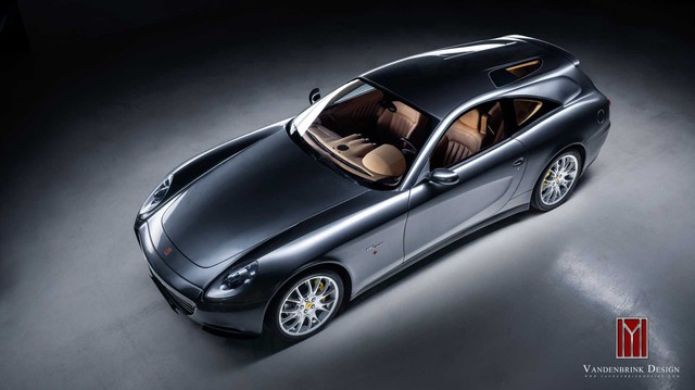 Ferrari 612 Scagliette Shooting Brake: Siêu xe có phần đuôi 'nhức mắt'
