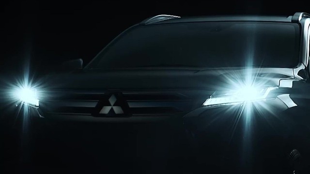 Mitsubishi Pajero Sport 2019 nhá hàng trước ngày ra mắt 25/7, hứa hẹn tăng sức cạnh tranh Toyota Fortuner