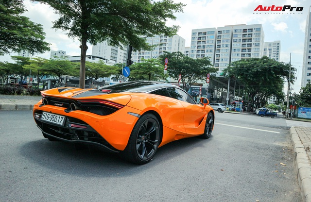 Đàm Thu Trang - vợ sắp cưới của doanh nhân Nguyễn Quốc Cường tự tin cầm lái siêu xe McLaren 720S - Ảnh 9.