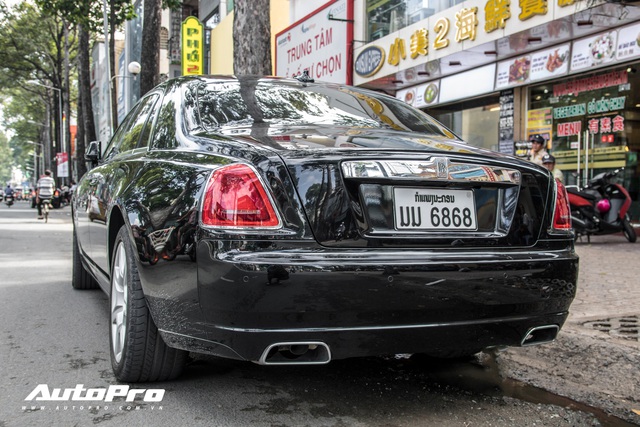 Rolls-Royce Ghost Series II biển Lào Lộc phát, lộc phát bất ngờ xuất hiện tại Sài Gòn - Ảnh 5.