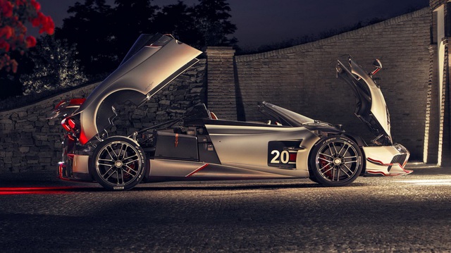 Ra mắt siêu phẩm Pagani Huayra Roadster BC: Thần gió với động cơ V12 mạnh 791 mã lực