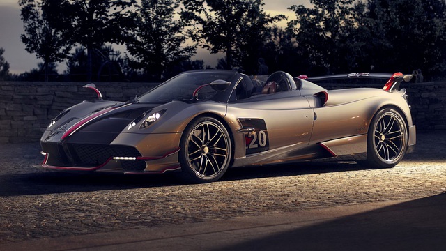 Ra mat sieu pham Pagani Huayra Roadster BC Than gio voi dong co V12 manh 791 ma luc