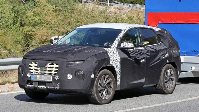Hyundai Tucson đời mới lần đầu lộ diện trên đường phố