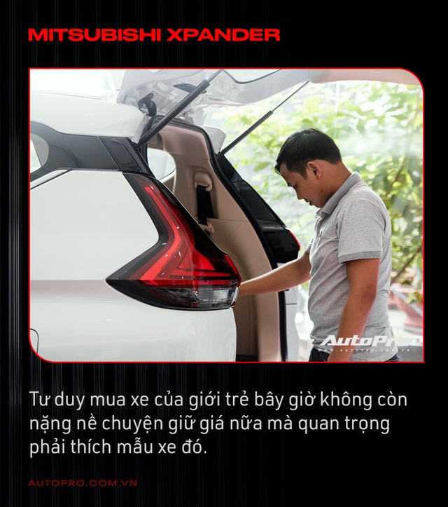 Người Việt mua Mitsubishi Xpander thứ 10.000: ‘Thông minh là mua xe phục vụ mình chứ không phải lo giữ giá hay không’ - Ảnh 2. Người Việt mua Mitsubishi Xpander thứ 10.000: ‘Thông minh là mua xe phục vụ mình chứ không phải lo giữ giá hay không’ - Ảnh 2.