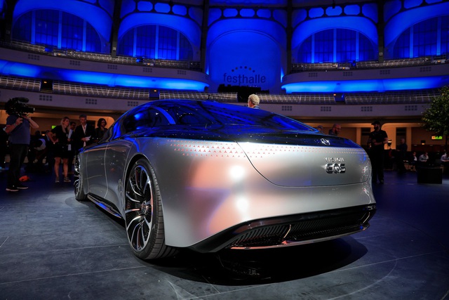 Chiêm ngưỡng Mercedes Vision EQS: Đỉnh cao thiết kế từ trong ra ngoài - Ảnh 4.
