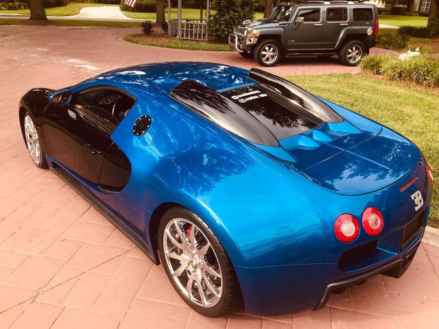 Bugatti Veyron fake từ xe 17 năm tuổi được chấm 9 điểm vì như thật - Ảnh 3.