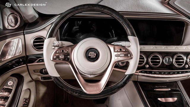 Carlex Design trình làng bản độ Maybach S650 xa xỉ dành cho những đại gia yêu thích vàng hồng