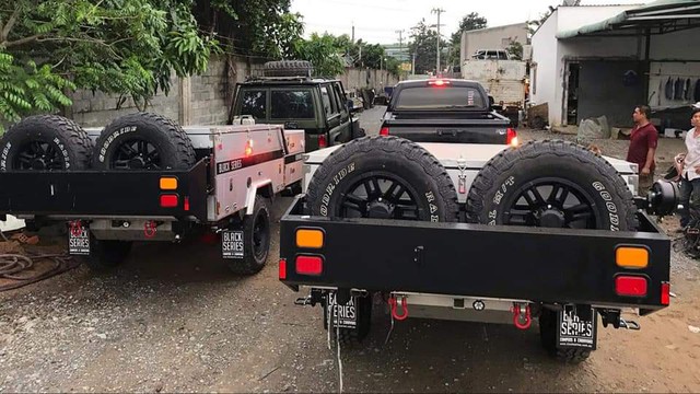 Khám phá xe kéo camper Black Series Dominator giá hơn 250 triệu đồng vừa du nhập vào Việt Nam - Ảnh 7.