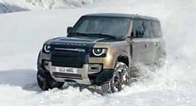 Land Rover Defender thế hệ mới lộ hàng sớm với 2 cấu hình dành cho fan địa hình - Ảnh 4. Land Rover Defender thế hệ mới lộ hàng sớm với 2 cấu hình dành cho fan địa hình - Ảnh 4.