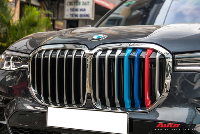 BMW X7 đầu tiên ra phố Sài Gòn với chi tiết cản trước gây chú ý - Ảnh 4.