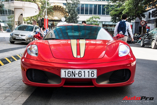 Hàng hiếm Ferrari F430 tái xuất trên phố Sài Gòn, bộ mâm đinh tán là chi tiết nổi bật nhất - Ảnh 9.