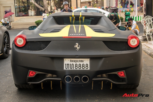 Ferrari 458 Spider biển tứ quý Lào bất ngờ xuất hiện trên phố Sài Gòn với diện mạo mới - Ảnh 5.