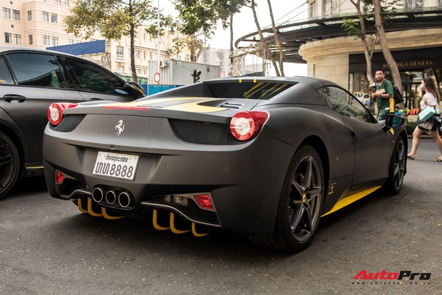 Ferrari 458 Spider biển tứ quý Lào bất ngờ xuất hiện trên phố Sài Gòn với diện mạo mới - Ảnh 7.