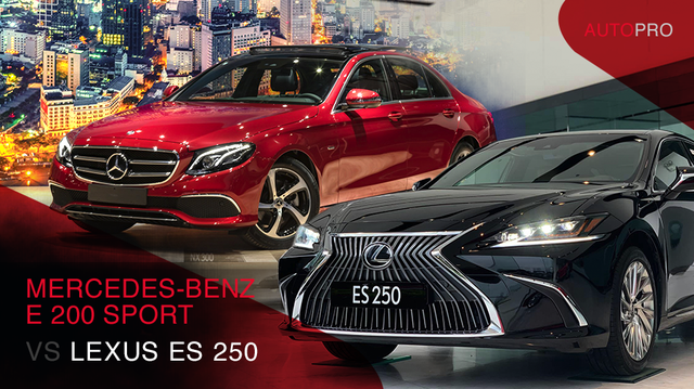 Chênh 223 triệu đồng, chọn Lexus ES 250 hay Mercedes-Benz E 200 Sport: Xe Nhật nhập khẩu đấu xe Đức lắp ráp