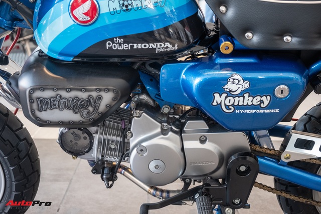 Xe khỉ Honda Monkey 125 khác biệt với dàn đồ chơi ngang ngửa chiếc SH125i - Ảnh 9.