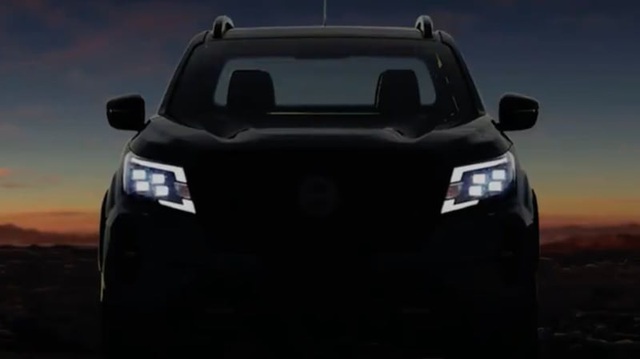 Nissan Navara 2021 nhá hàng lần đầu tiên: Đèn pha gây kích thích, có thể sớm về Việt Nam