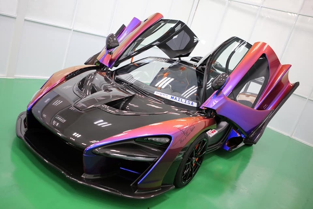 Chiều vợ như đại gia Hoàng Kim Khánh: Đích thân trang trí siêu phẩm McLaren Senna và một loạt siêu xe nhân dịp sinh nhật bà xã - Ảnh 6.