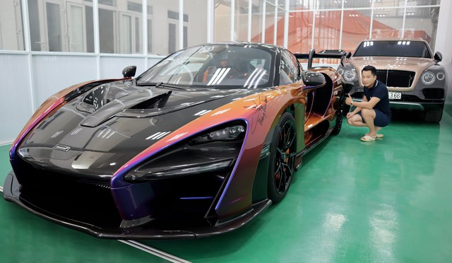 Chiều vợ như đại gia Hoàng Kim Khánh: Đích thân trang trí siêu phẩm McLaren Senna và một loạt siêu xe nhân dịp sinh nhật bà xã - Ảnh 5.