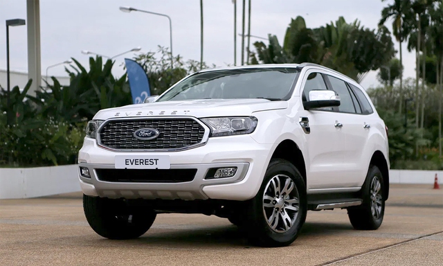 Ford Everest 2021 về Việt Nam cuối tháng 11: Đẹp hơn, nâng cấp để bám đuổi Hyundai Santa Fe và Toyota Fortuner - Ảnh 1.