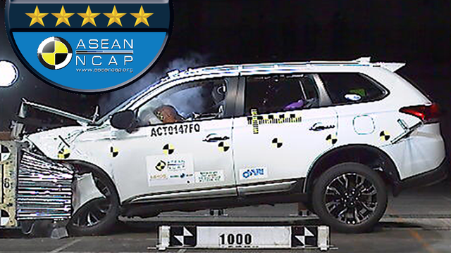 Mitsubishi Outlander lắp ráp ở Việt Nam được chọn đi thử nghiệm an toàn ASEAN NCAP