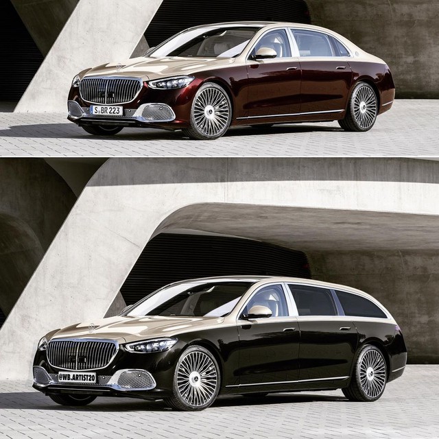 Mercedes-Maybach S-Class 2021 đang có bộ khung hoàn hảo nhất để làm bản kéo dài - Ảnh 1.