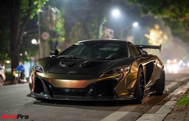 Tìm chủ mới, McLaren 650S Spider độ Liberty Walk thứ hai Việt Nam đổi màu cực lạ - Ảnh 2.