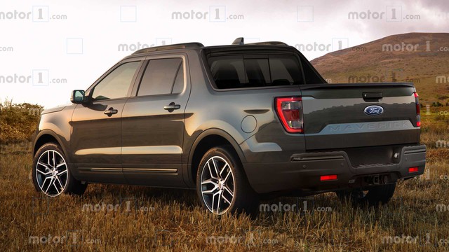 Bán tải mini Ford Maverick - Đàn em của Ford Ranger sẽ chỉ có cấu hình 4 cửa? - Ảnh 1.