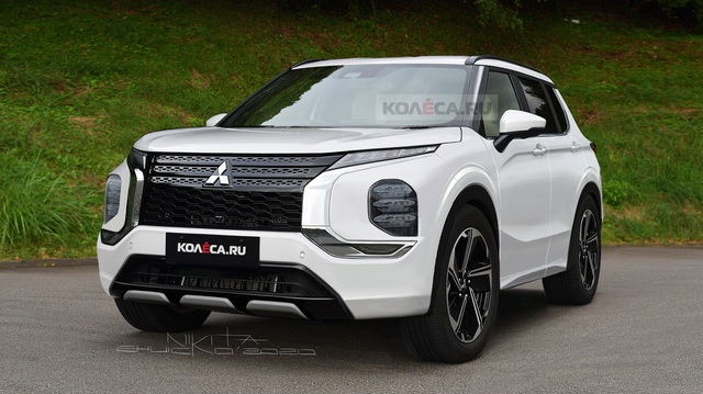 Xem trước thiết kế rõ nét của Mitsubishi Outlander thế hệ mới: Quá nhiều thay đổi để cạnh tranh Hyundai Santa Fe và Kia Sorento