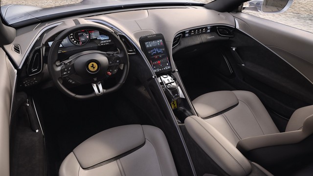 Siêu phẩm Ferrari Roma chào hàng đại gia Việt: Giá từ 16 tỷ đồng, thiết kế gây hớp hồn - Ảnh 4.