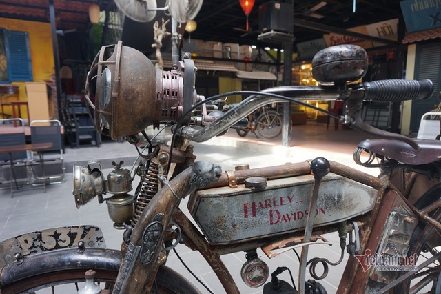 Dân chơi Sài Gòn phục chế Harley-Davidson 1927 độc nhất Việt Nam - Ảnh 3.