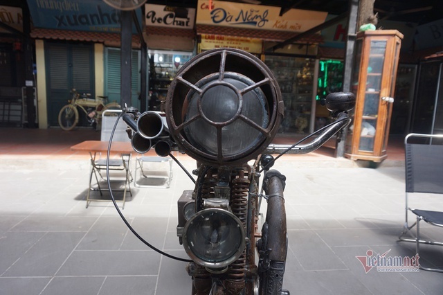 Dân chơi Sài Gòn phục chế Harley-Davidson 1927 độc nhất Việt Nam - Ảnh 7.