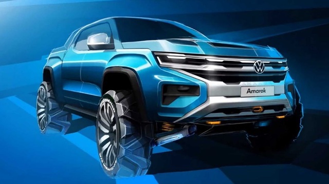 Volkswagen Amarok - Bán tải chung khung gầm Ford Ranger lộ diện