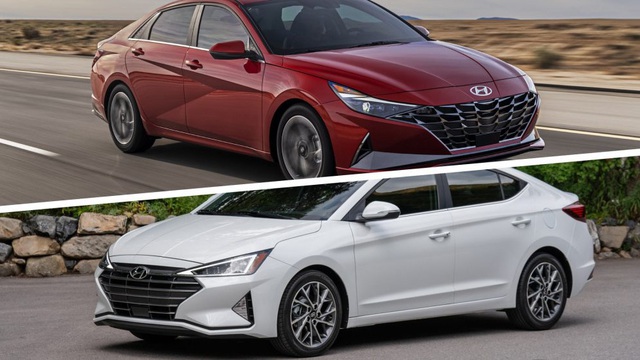 So sánh Hyundai Elantra 2021 vs 2019: Chưa đầy 2 năm đã khác xa bản cũ
