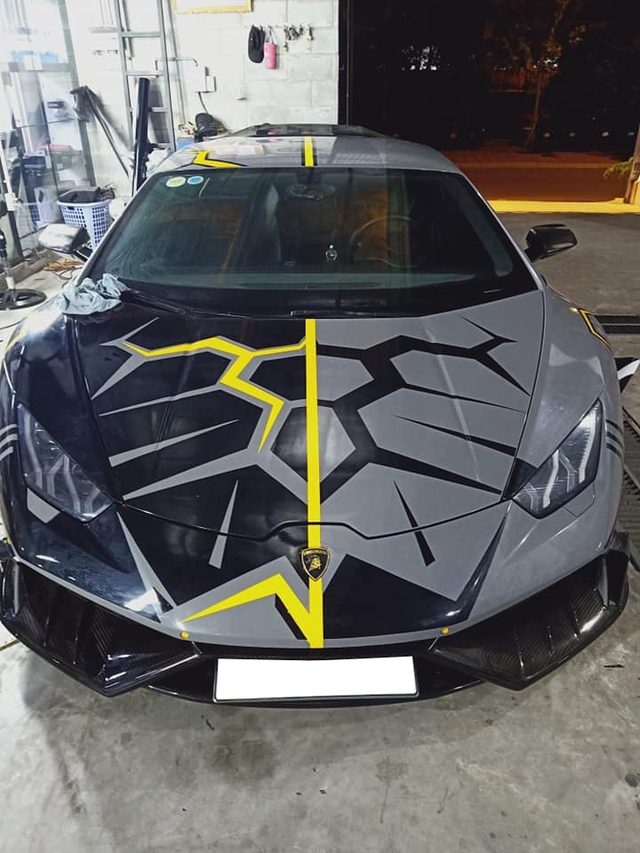 Chán màu xi-măng, Lamborghini Huracan độ Mansory lột xác với phong cách rạn nứt - Ảnh 6.