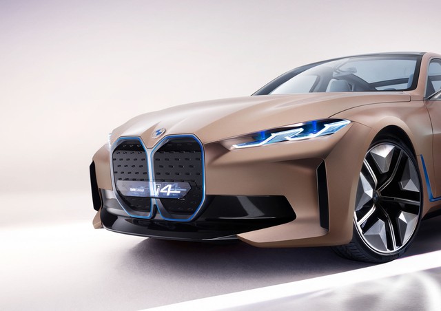 Ra mắt BMW i4 Concept: Đâu cũng đẹp… trừ mỗi mặt! - Ảnh 4.