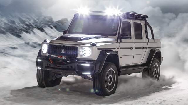 Mercedes-AMG G 63 lột xác thành 'siêu' bán tải Brabus 800 Adventure XLP