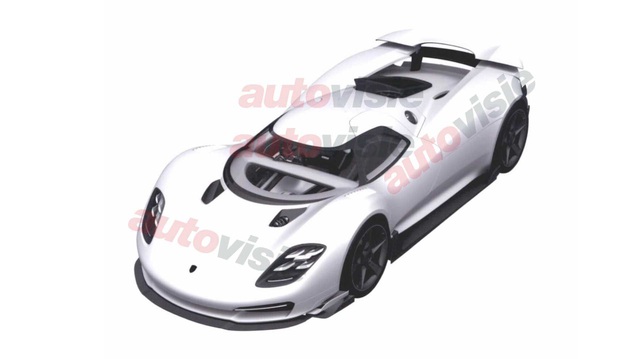 Cú lừa hậu duệ của huyền thoại Porsche 918 Spyder