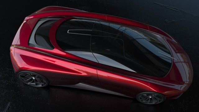 Đây là Mazda9 - Đỉnh cao mới của Mazda, đẹp như Ferrari - Ảnh 3.
