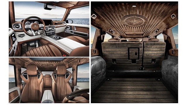 Mercedes-AMG G63 độ nội thất gỗ như siêu du thuyền - Cảm hứng mới cho đại gia Việt - Ảnh 5.