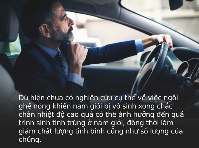 Cảnh báo: Ngồi ghế ô tô quá nóng trong ngày hè có thể khiến chị em bị viêm nhiễm vùng kín, đàn ông khó có con - Ảnh 3.