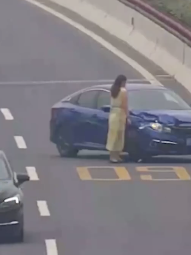 Nữ tài xế tân binh ngang nhiên lái xe rẽ ngược chiều làm náo loạn hàng loạt phương tiện giao thông, xem đoạn video ai cũng ngao ngán - Ảnh 4.
