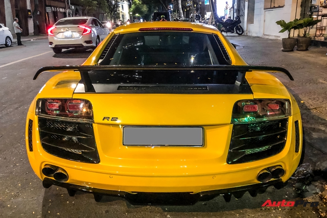 Về tay đại gia Hà Nội chưa đầy một tháng, Audi R8 độ độc nhất Việt Nam bất ngờ xuất hiện tại Sài Gòn khiến nhiều người thắc mắc - Ảnh 6.