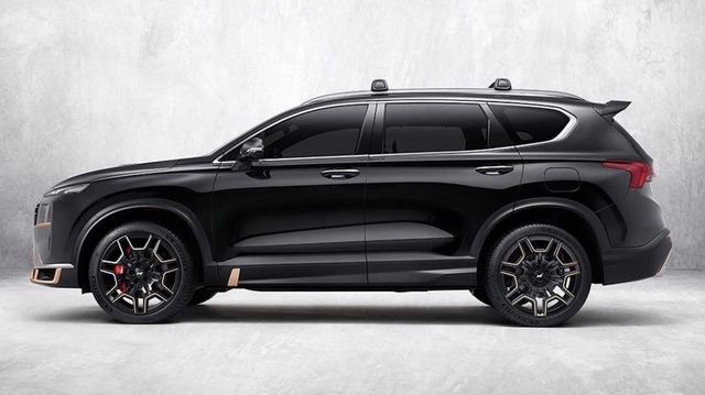 Hyundai Santa Fe đời mới tăng hấp dẫn với gói trang bị thể thao N Performance