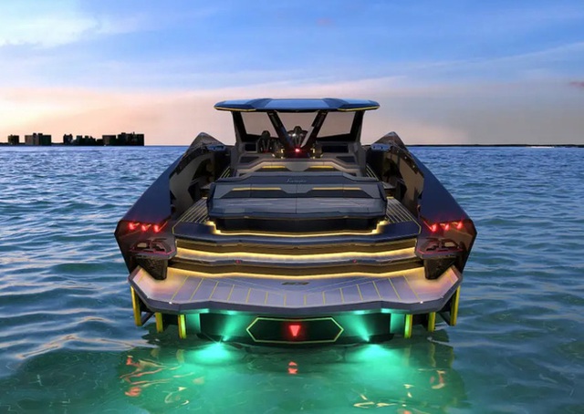 Lamborghini thiết kế du thuyền trông như siêu xe, giá 3,4 triệu USD - Ảnh 5.