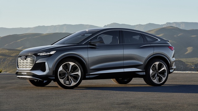 Ra mắt Audi Q4 Sportback E-Tron Concept - Xem trước SUV coupe chủ lực tương lai