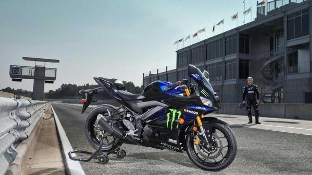 Yamaha YZF-R3 Monster Energy MotoGP Edition 2021 chính thức ra mắt  - Ảnh 6.
