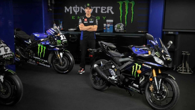 Yamaha YZF-R3 Monster Energy MotoGP Edition 2021 chinh thuc ra mat