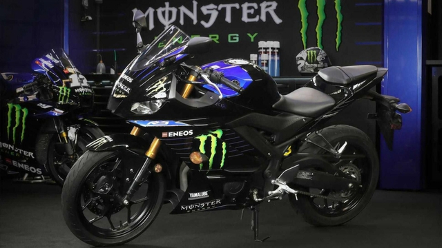 Yamaha YZF-R3 Monster Energy MotoGP Edition 2021 chính thức ra mắt  - Ảnh 8.