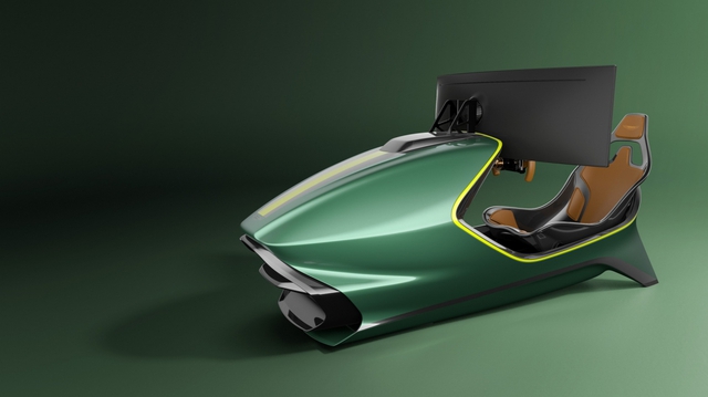 Ngắm bộ trang bị mô phỏng đua xe trị giá hơn 1,5 tỷ đồng của Aston Martin - Ảnh 2.