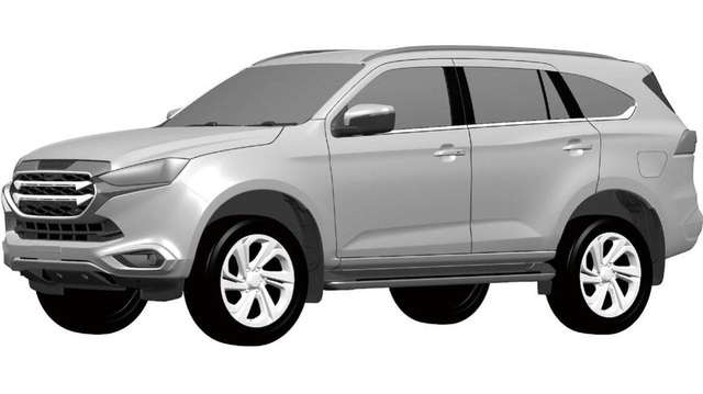 Isuzu mu-X thế hệ mới dần lộ diện - Đối thủ trực tiếp của Toyota Fortuner và Ford Everest